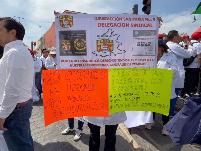 Trabajadores de la Secretaría de Salud logran mesas de trabajo con autoridades