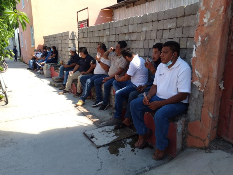 Trabajadores del Agua Potable de Juchitán paran labores