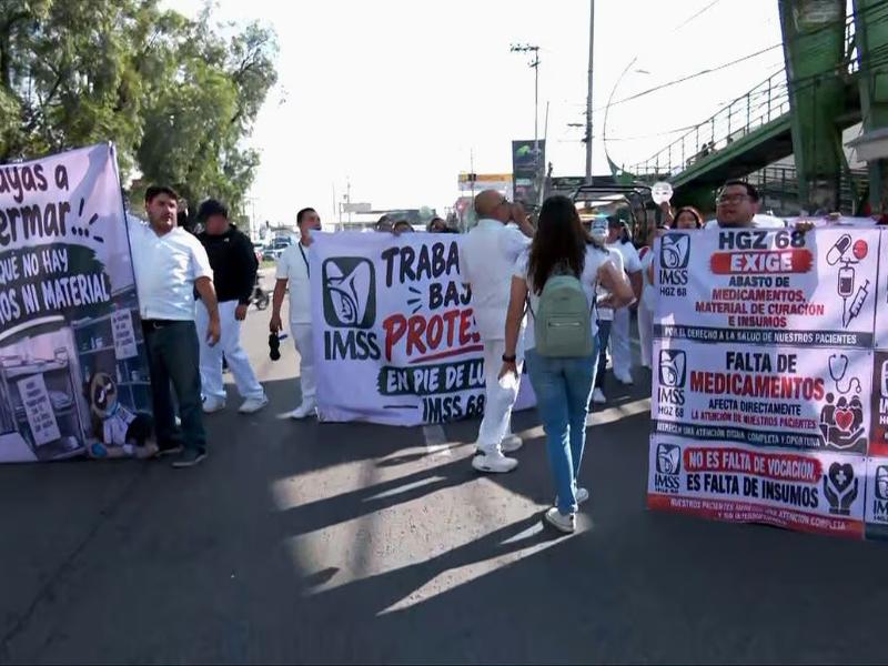Trabajadores del IMSS marcharán este 21 de octubre en Ciudad de México