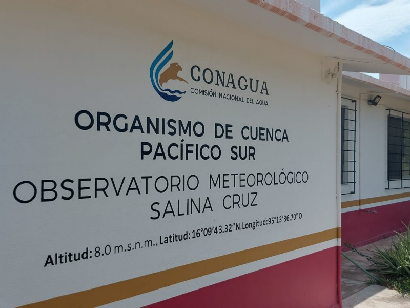 Observatorio Meteorológico de Salina Cruz trabaja con material inservible