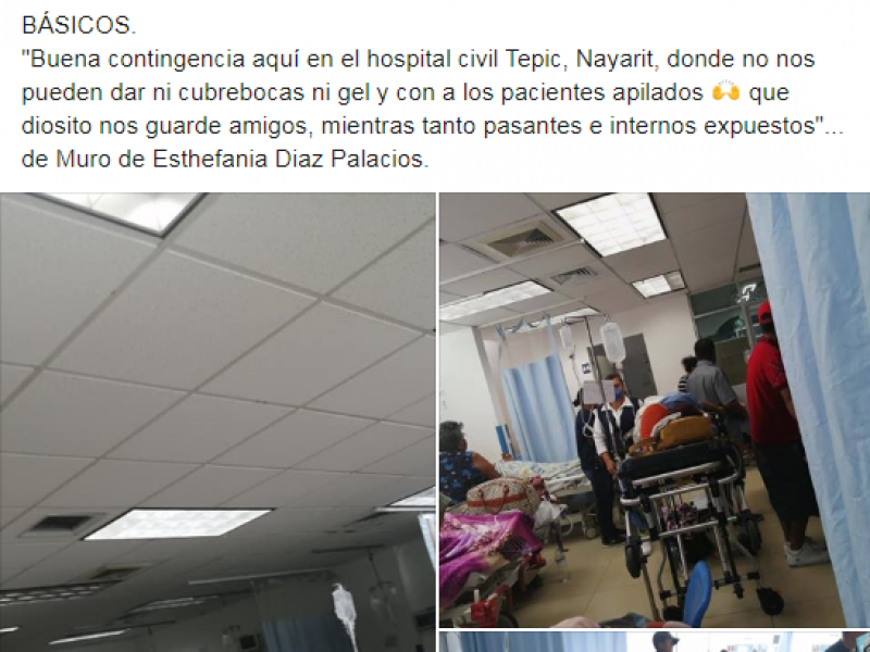 Trabajadores del sector salud exigen insumos básicos en hospitales