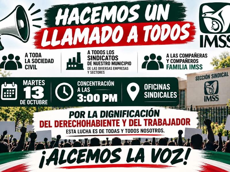 Trabajadores llaman a defender derechos laborales y atención digna