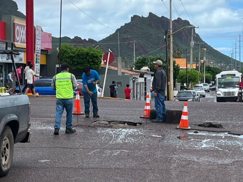 Trabajan CEA en solucionar contingencia de agua y drenaje