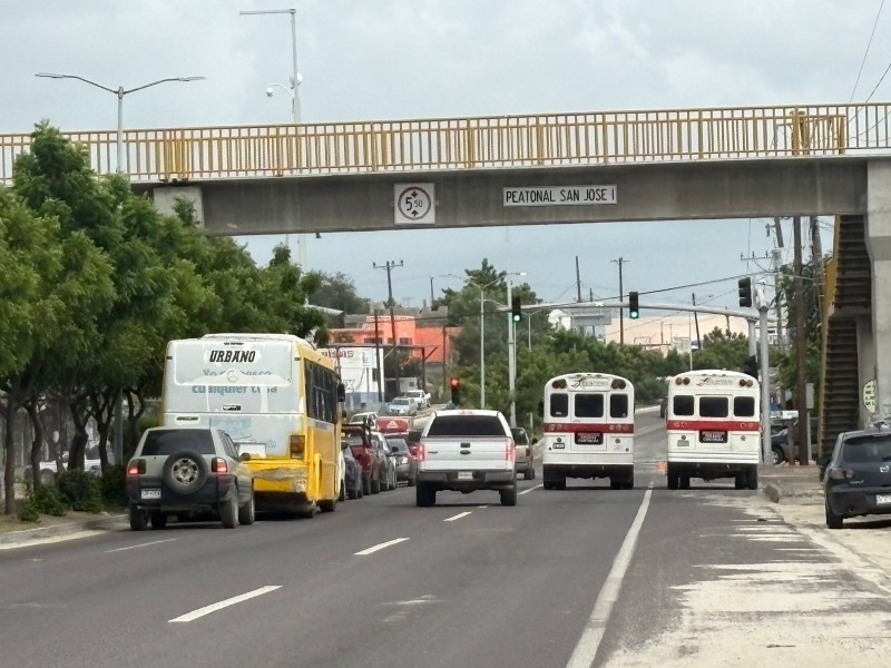 Trabajan en la extensión de horarios de transporte para estudiantes