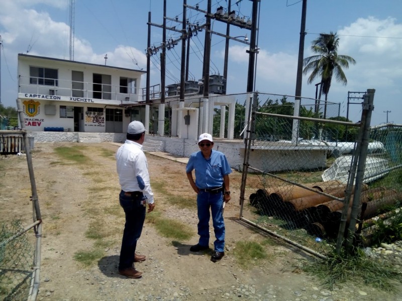 Trabajan en proyecto para rehabilitar planta potabilizadora Xuchitl