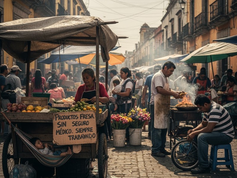 Trabajo informal: laborar sin seguridad social