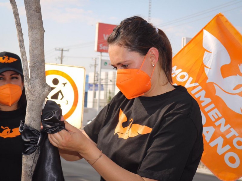 Trabajos a favor del medio ambiente propone Bety León