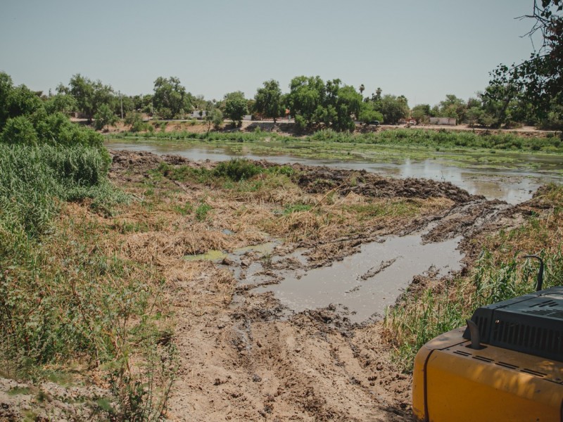 Trabajos de limpieza del Río Sinaloa seguirán en Guasave