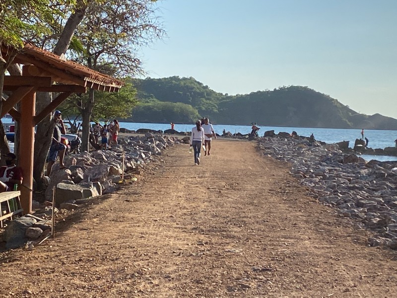 Trabajos en Paseo de Playa Linda llevan buen avance