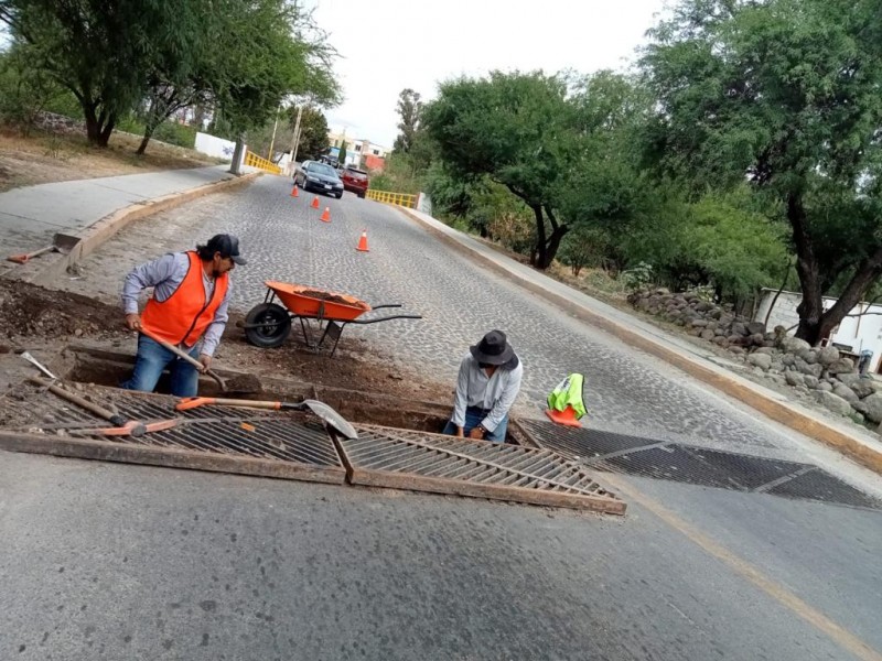 Trabajos para prevenir encharcamientos