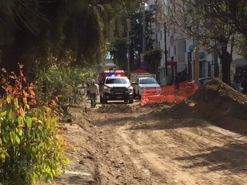 Trabajos provocan fuga de gas en Bosques de San Sebastían