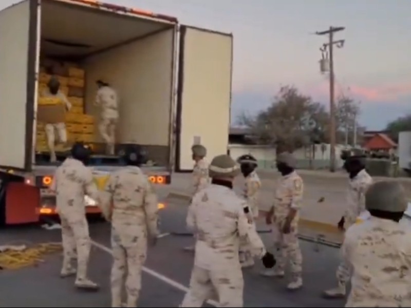 Tractocamión de Colima transportaba cocaína a Sonora
