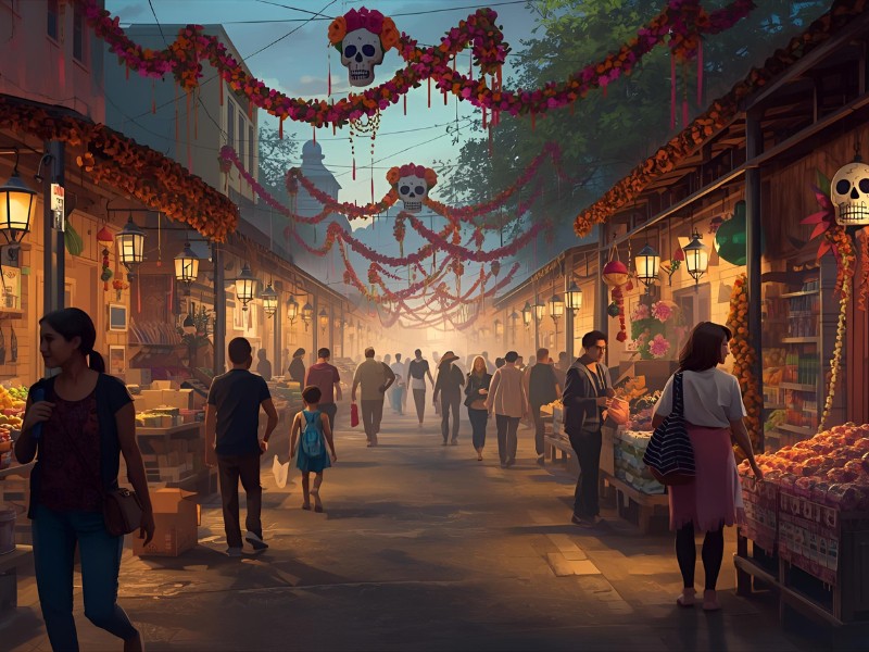 Tradición y dinero: el impacto económico del Día de Muertos