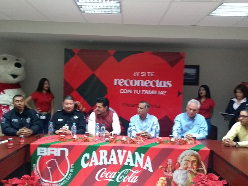 Tradicional Desfile Navideño de Coca Cola.