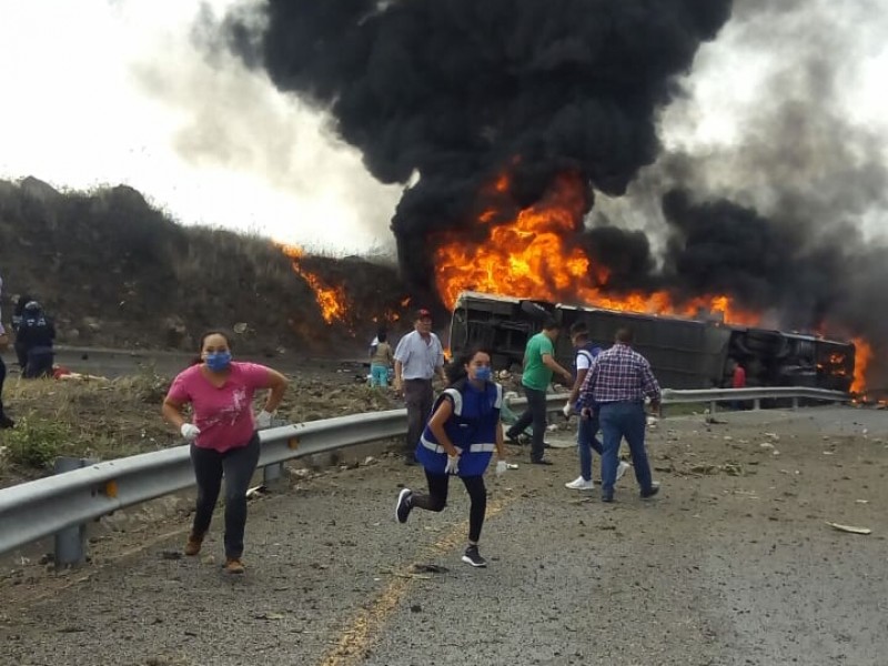 Trágico accidente en las cumbres de Maltrata