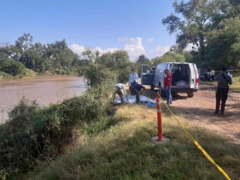 ¡Trágico fin de semana! 2 personas ahogadas en río Sinaloa