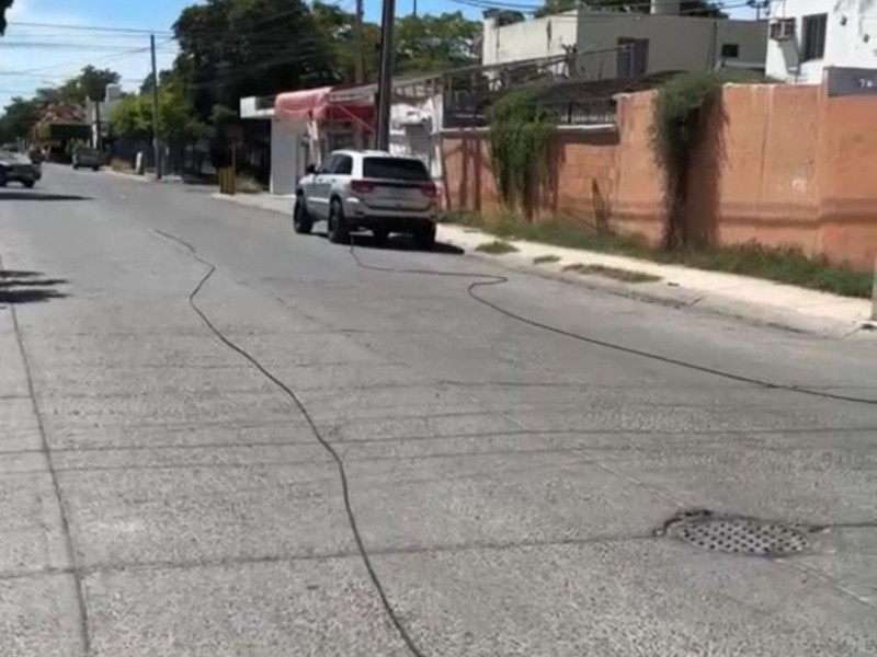 Tráiler deja sin luz a la colonia Villas de Cortez