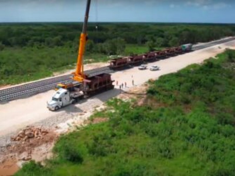 Tramo 1 del Tren Maya con avance de 70 kms