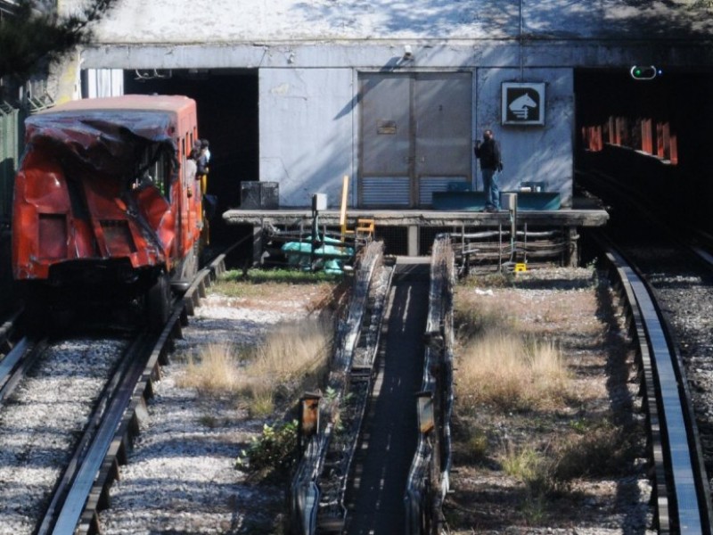 Tramo de L3 del Metro-CDMX afectado tras choque reabriría hoy