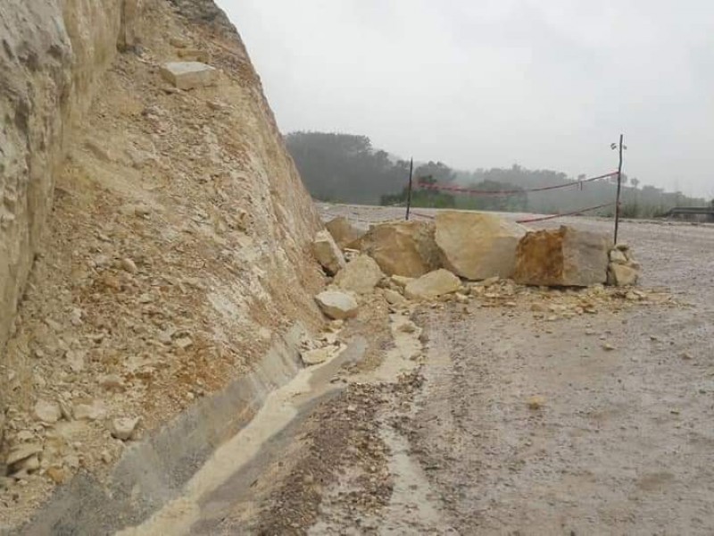 Tramos carreteros afectados por lluvias