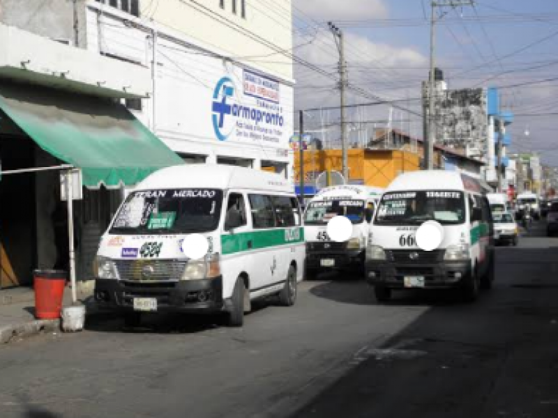 Transporte en Chiapas no respeta cuarentena