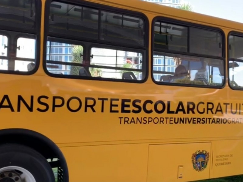 Transporte gratuito para universidades privadas