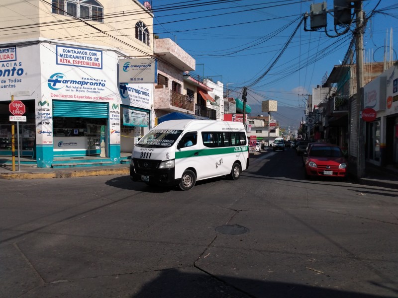 Transporte incumple medida preventivas contra COVID-19