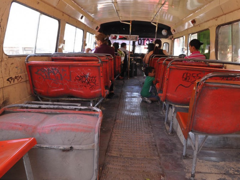 Transporte público de la Laguna de Durango en malas condiciones