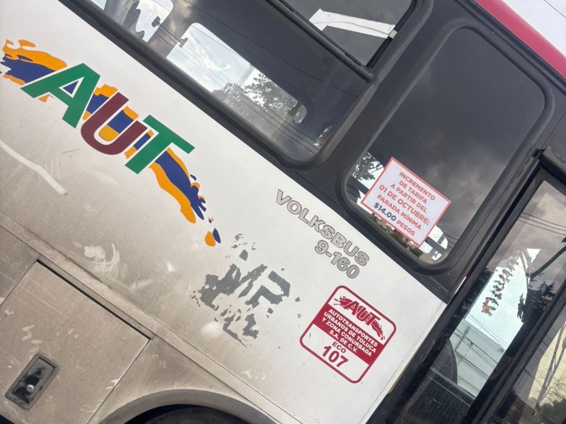 Transporte público del Valle de Toluca amenaza con 