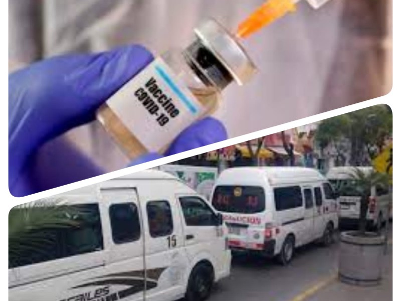 Transporte público gratuito para quien acuda a vacunarse