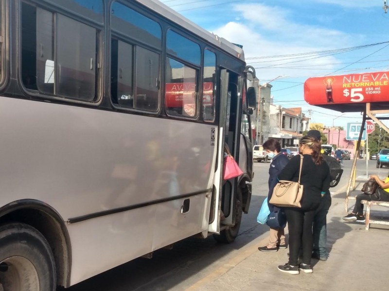 Transporte públicos a playa Las Glorias con casi nula demanda