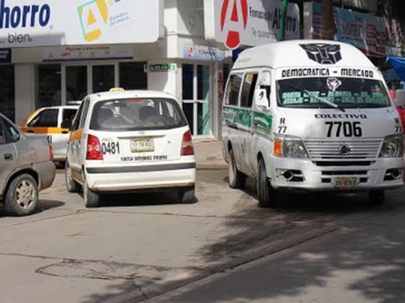 Transporte sigue en decadencia en Chiapas.