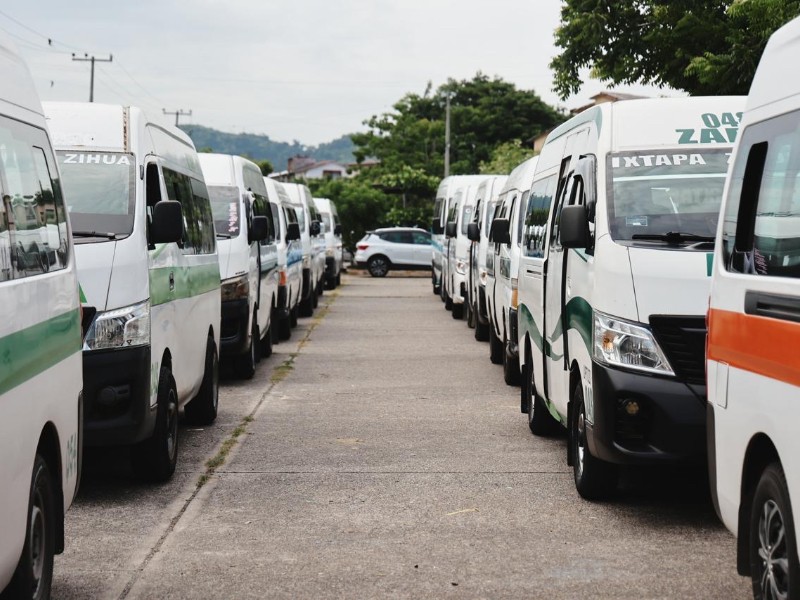 Transporte violeta en Zihuatanejo llegará hasta 2026