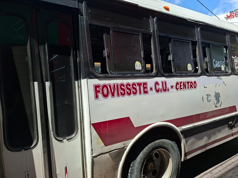 Transportistas anuncian reactivación de ruta Fovissste CU en Culiacán