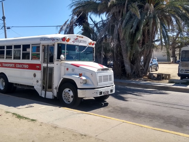 Transportistas con miedo  de contraer Coronavirus