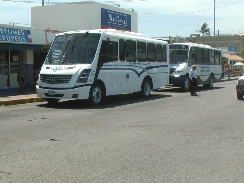 Transportistas continúan reportando casos de vandalismo e inseguridad
