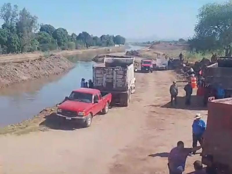 Transportistas de carga denuncian desplazamiento en obras del Canal Alto