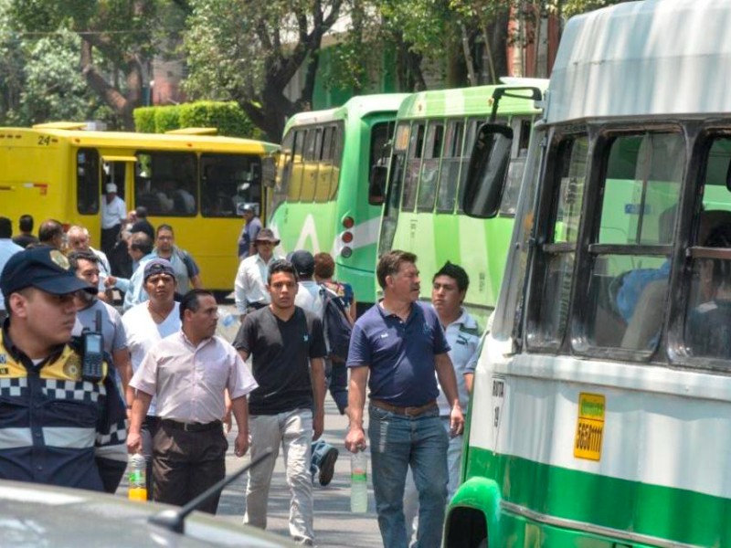 Transportistas de CDMX amenazan con protestas; exigen aumento de tarifas