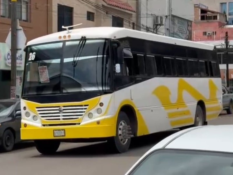 Transportistas de Durango señalan pérdidas por cierres en el Centro Histórico