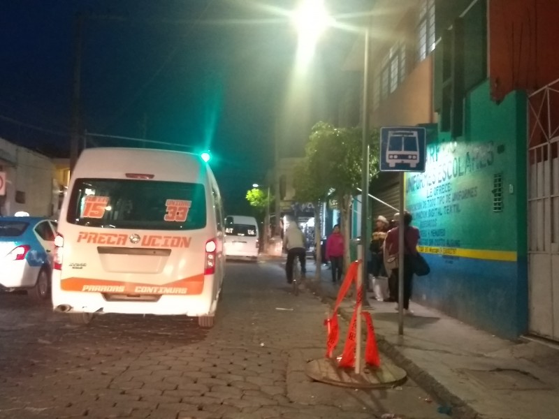 Transportistas de Tehuacán no piden aumento de pasaje