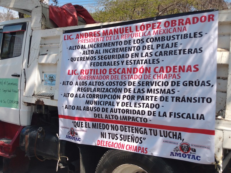 Transportistas demandan seguridad en carreteras