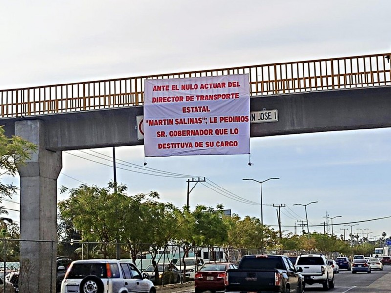 Transportistas en Los Cabos denuncian corrupción