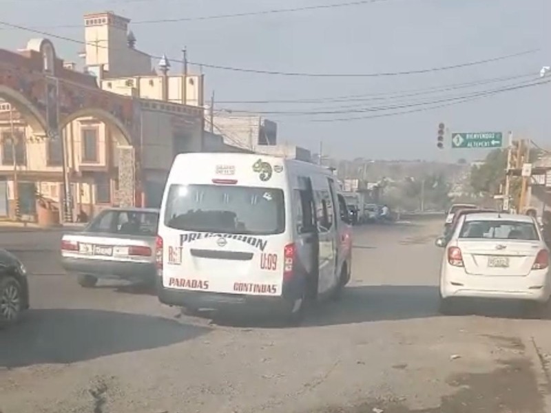 Transportistas foráneos denuncian protección a rutas en operativo