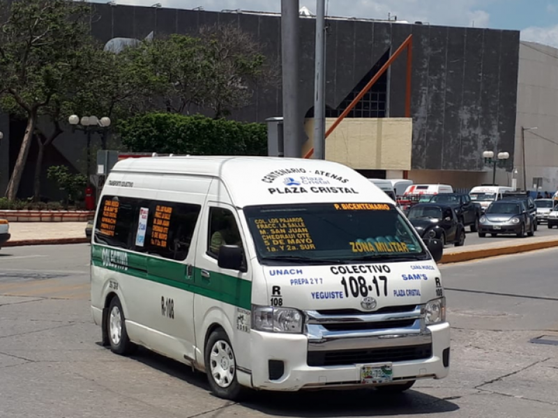 Transportistas piden incremento al pasaje de dos pesos
