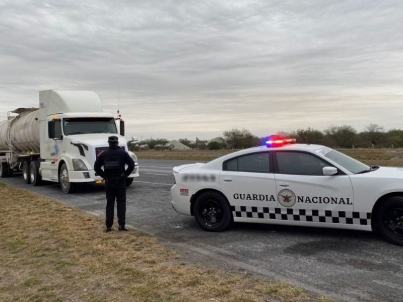 Transportistas piden mayor vigilancia de Guardia Nacional