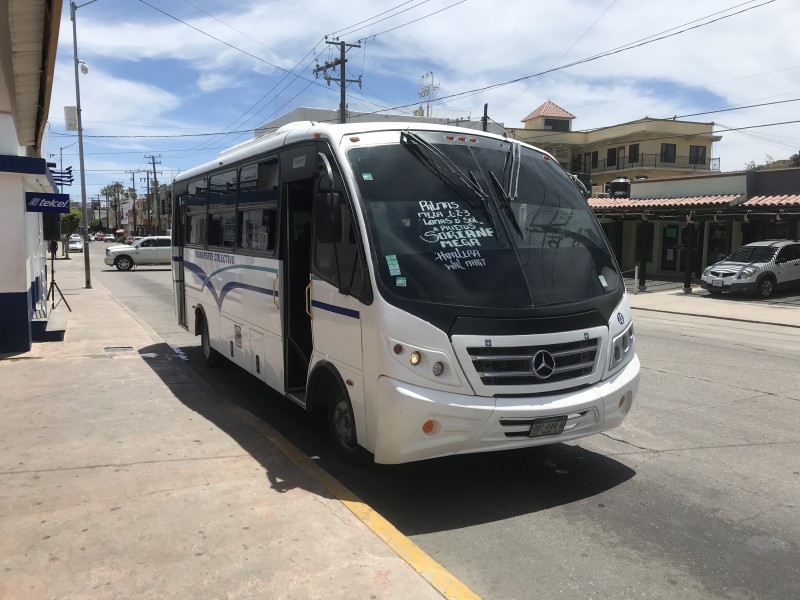 Transportistas reducen en un 40% sus unidades debido al Covid-19