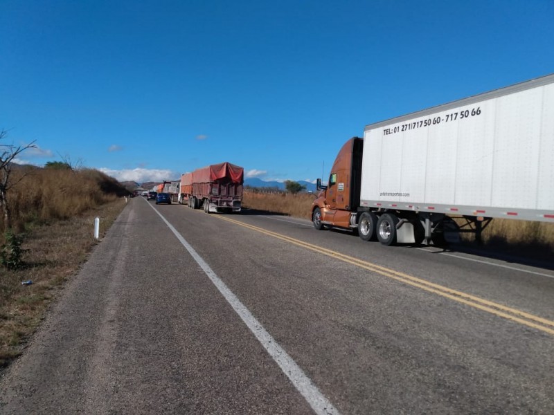 Transportistas sin seguridad en carreteras de Chiapas