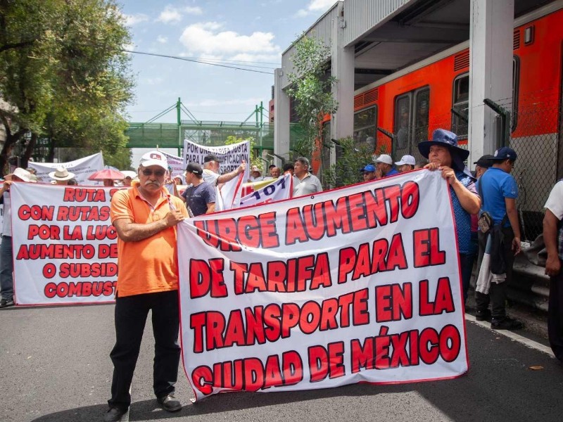 Transportistas suspenden mega marcha del 1 de septiembre