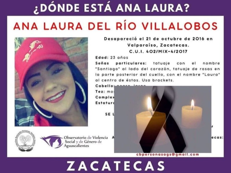 Tras 8 años, identifican y entregan cuerpo de Ana Laura