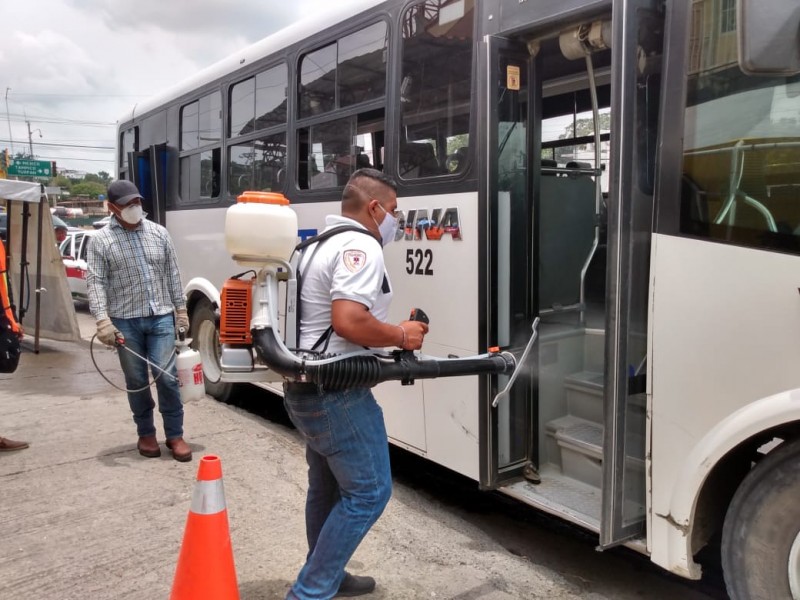 Tras acuerdos, permiten ingreso de transporte foráneo a Poza Rica